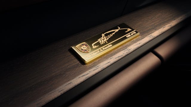 Porsche 911 GT3 90 FA interior detail