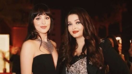 Dakota Johnson and Aishwarya Rai at Red Sea Film Festival.