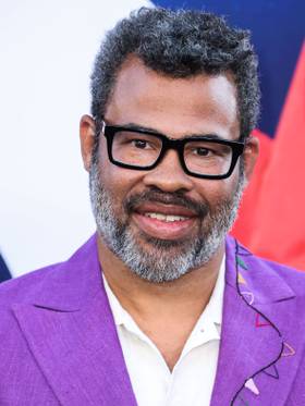 Headshot Of Jordan Peele In The Los Angeles premiere of 'Nope'