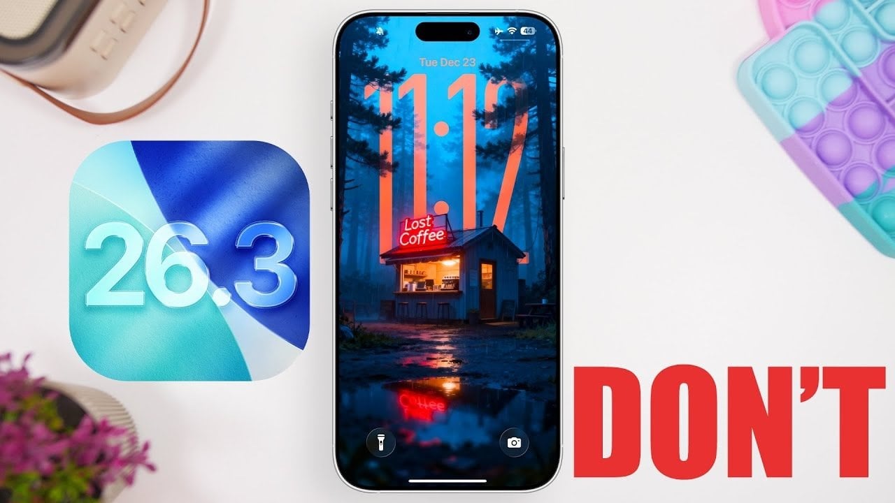 iOS 26 Spatial Scenes feature showcasing 3D depth effects on a mobile screen
