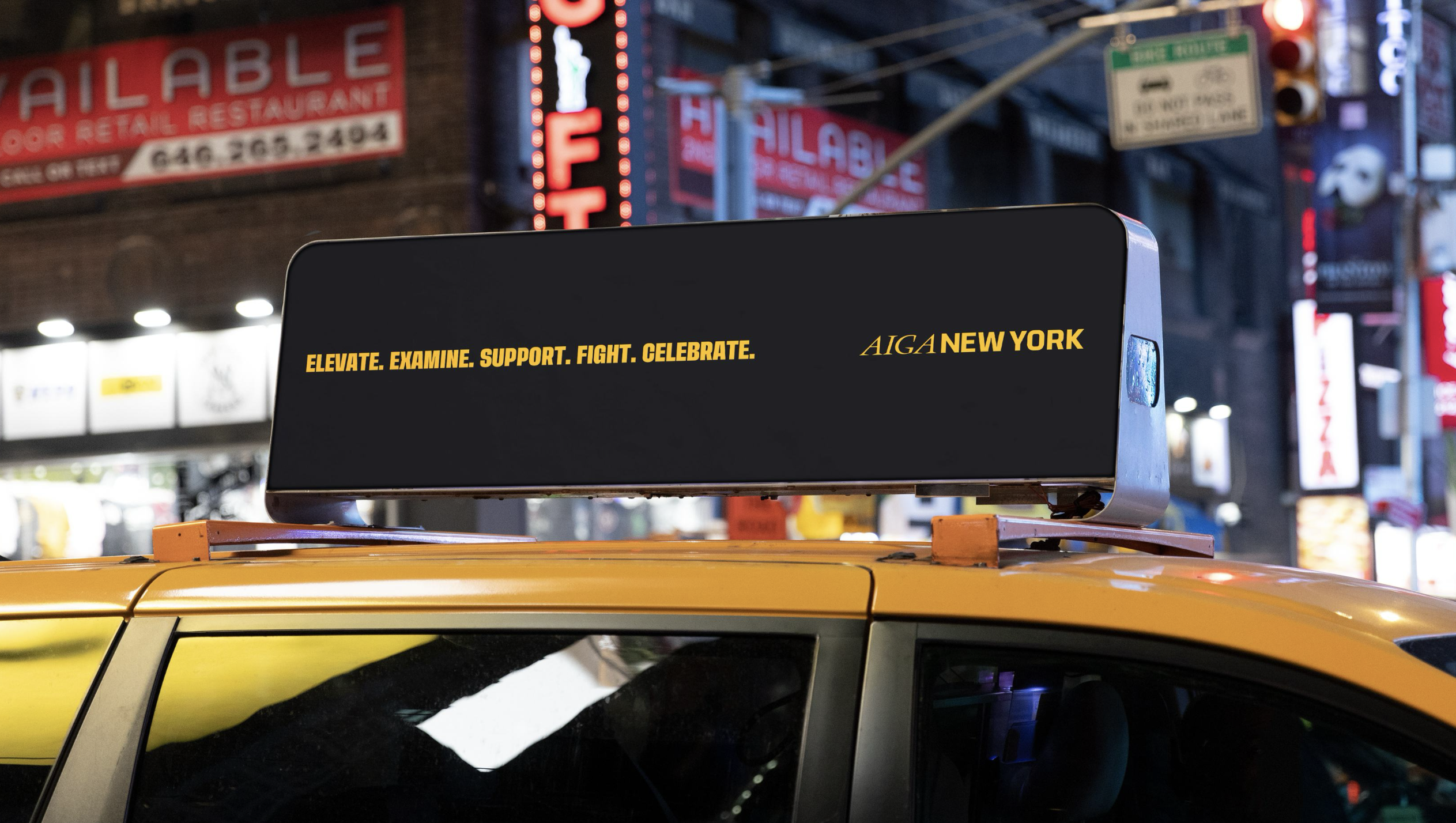 AIGA NY logo and branding