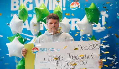 Saint John man a new millionaire