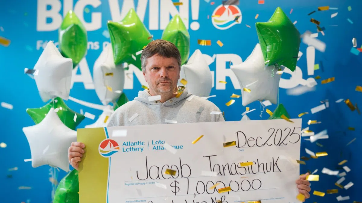 Saint John man a new millionaire