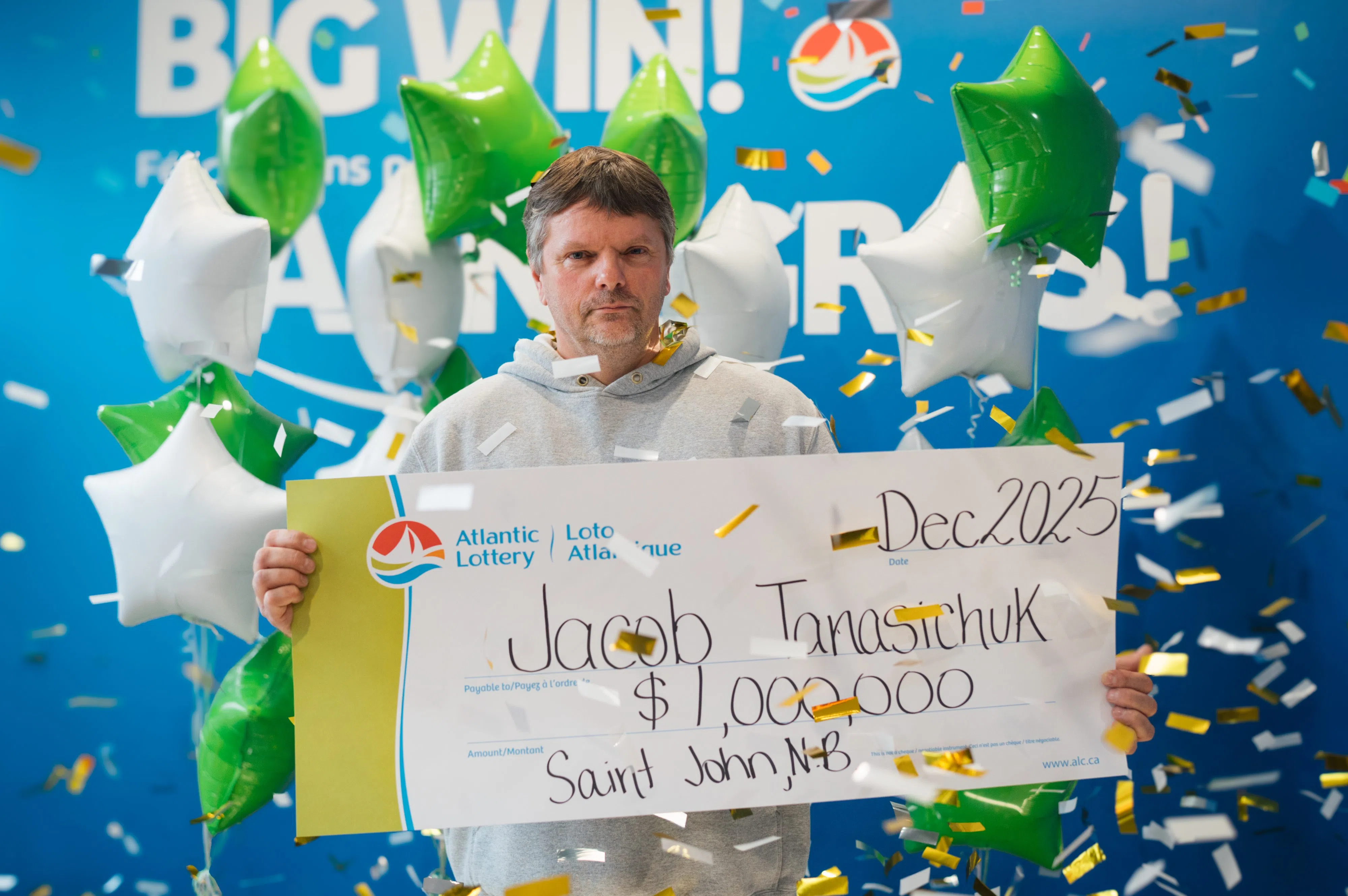 Saint John man a new millionaire