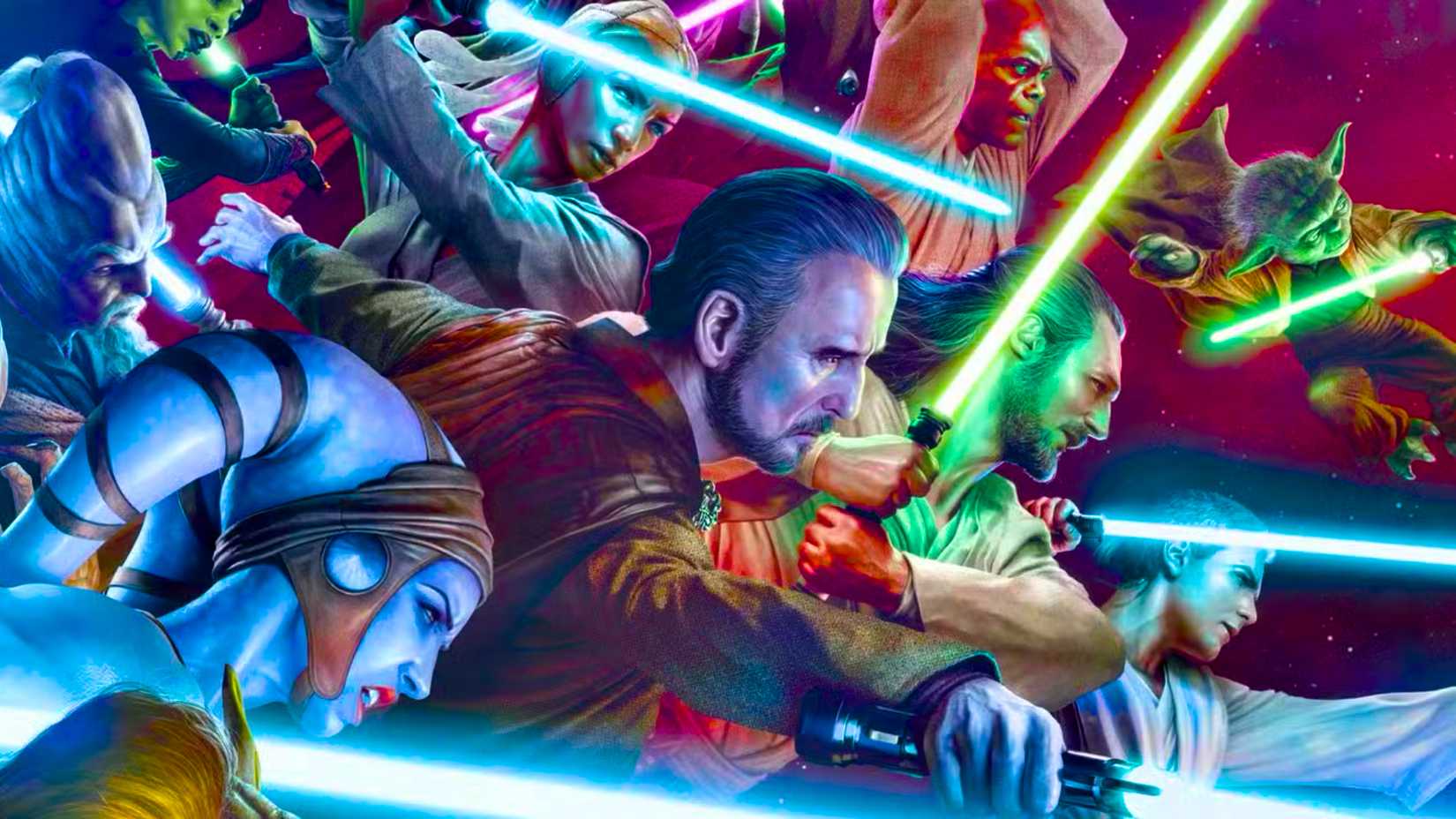 Jedi Knights Wielding Lightsabers Comic Cover Featured Image