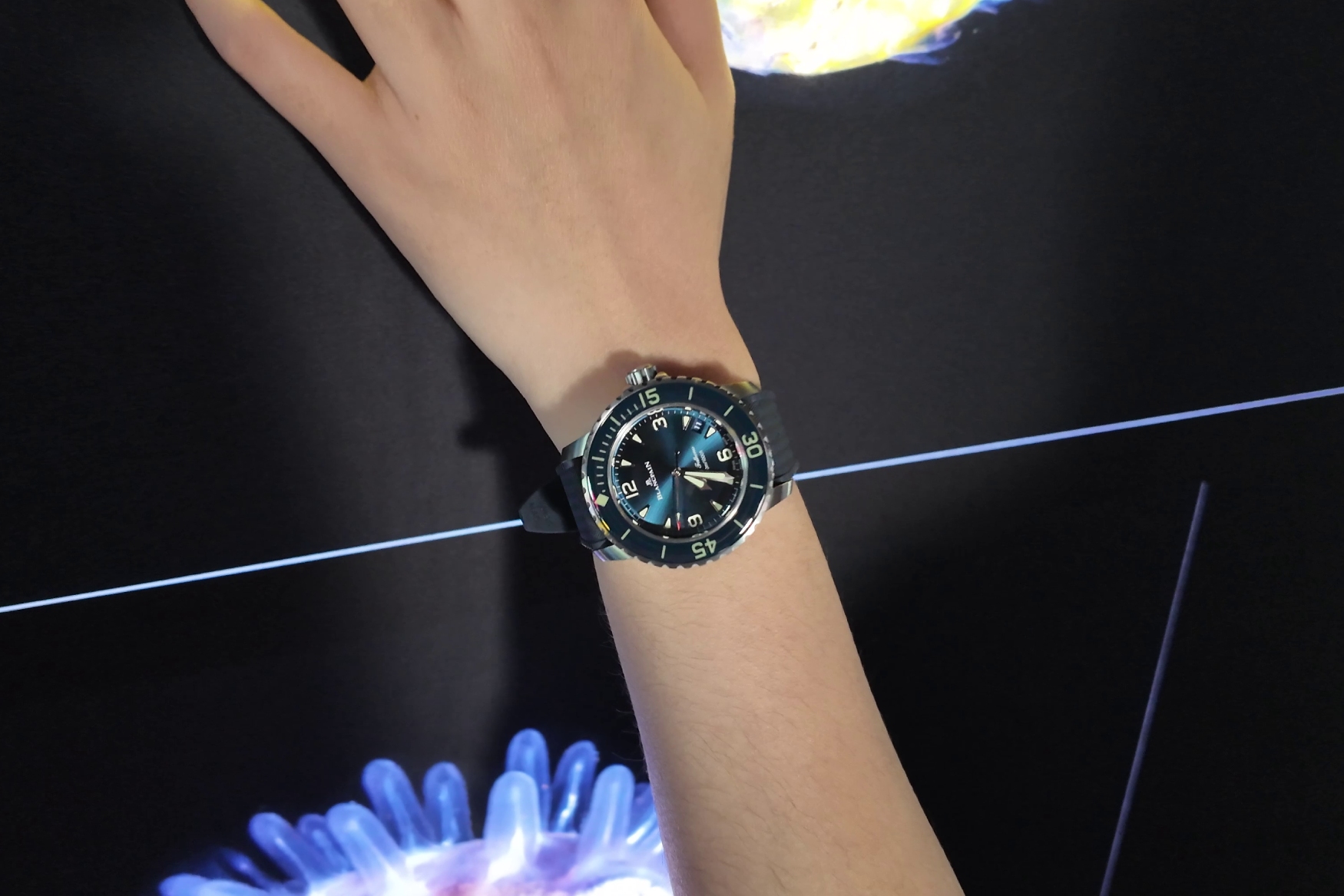 jialing cai blancpain wristshot