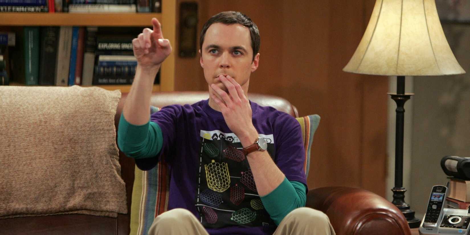 Jim Parsons as Sheldon Cooper in The Big Bang Theory