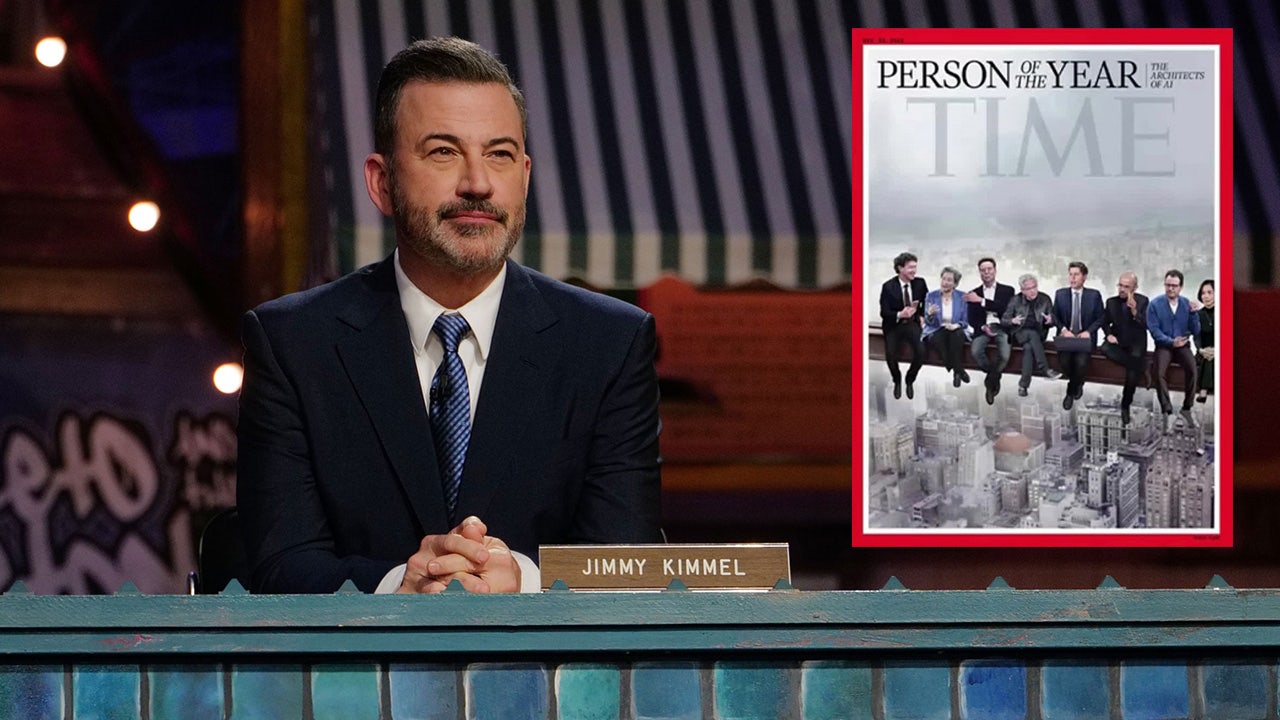 Jimmy Kimmel calls Time's 'Architects of AI' the 'eight dorks of the apocalypse'