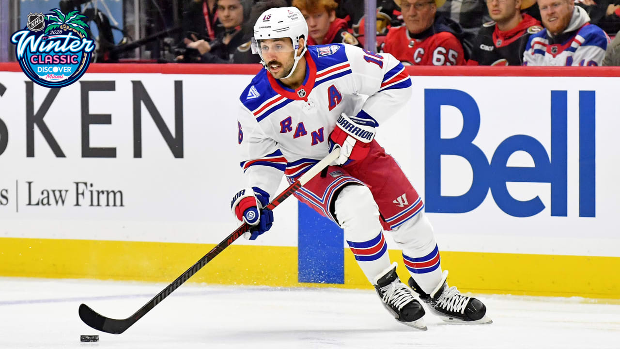 Trocheck returning with Rangers to face Panthers in Winter Classic