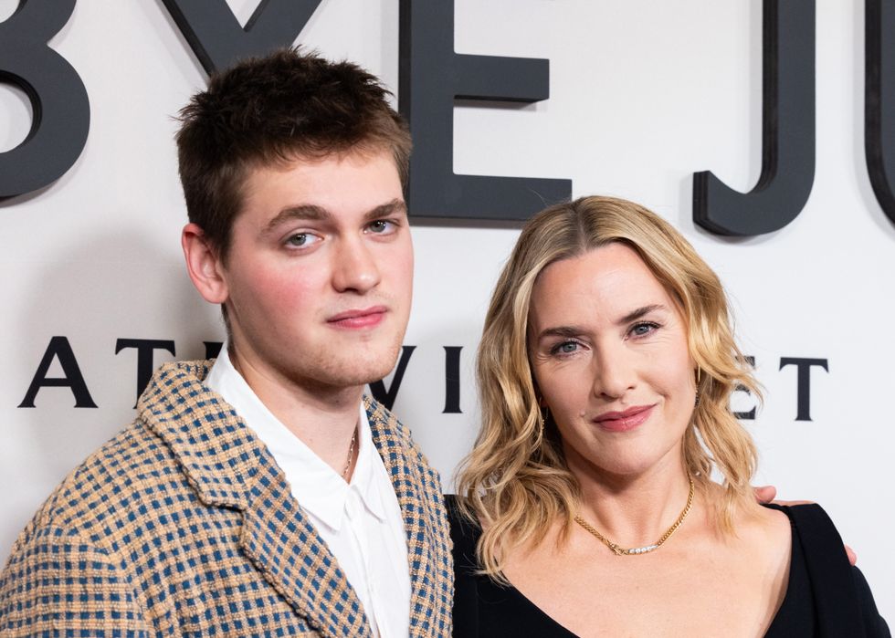 Joe Anders and Kate Winslet