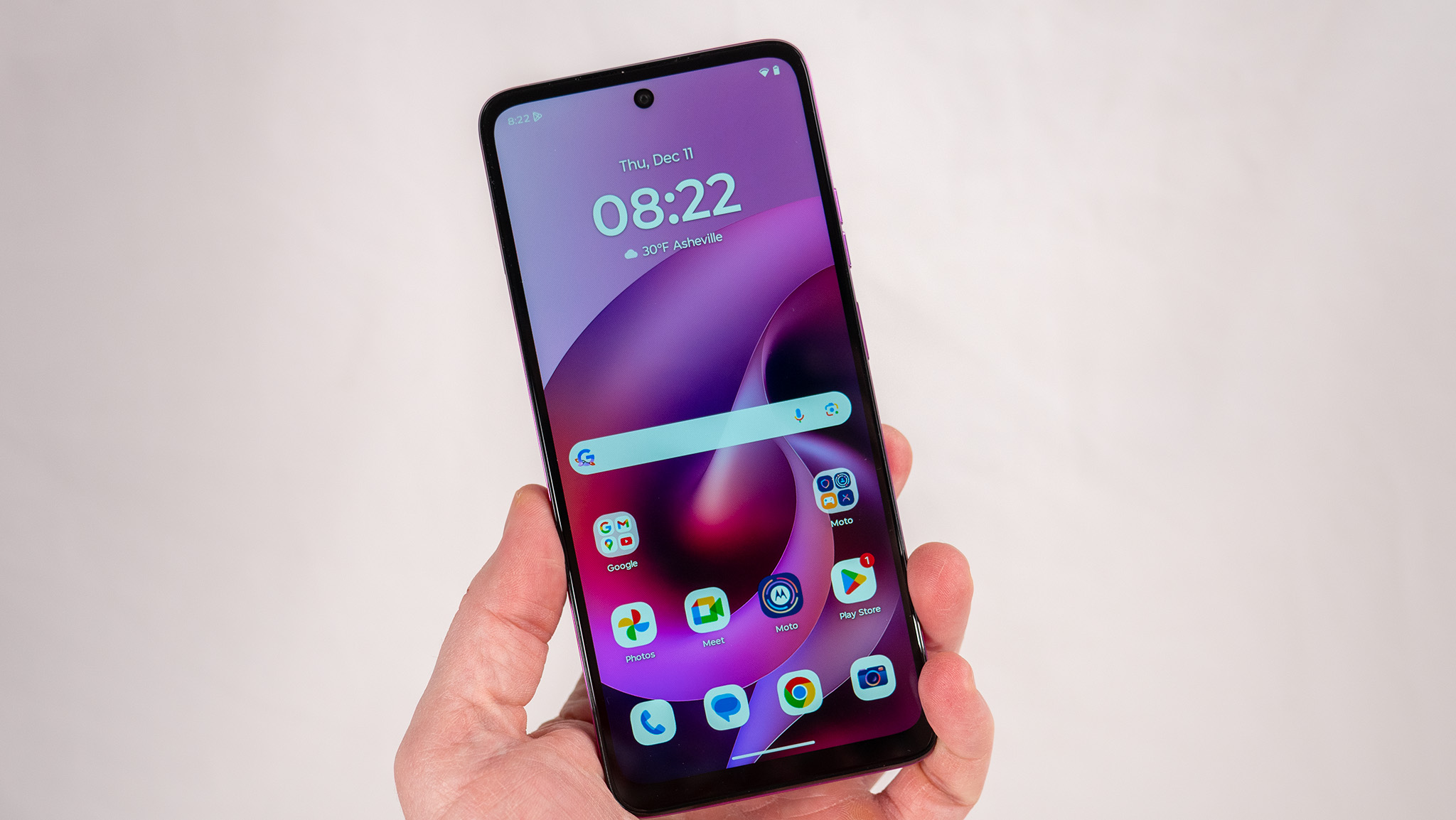 The pink Moto G 2026