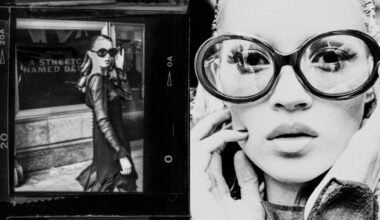 Kate Moss photographed by Stephanie Pfriender Stylander.