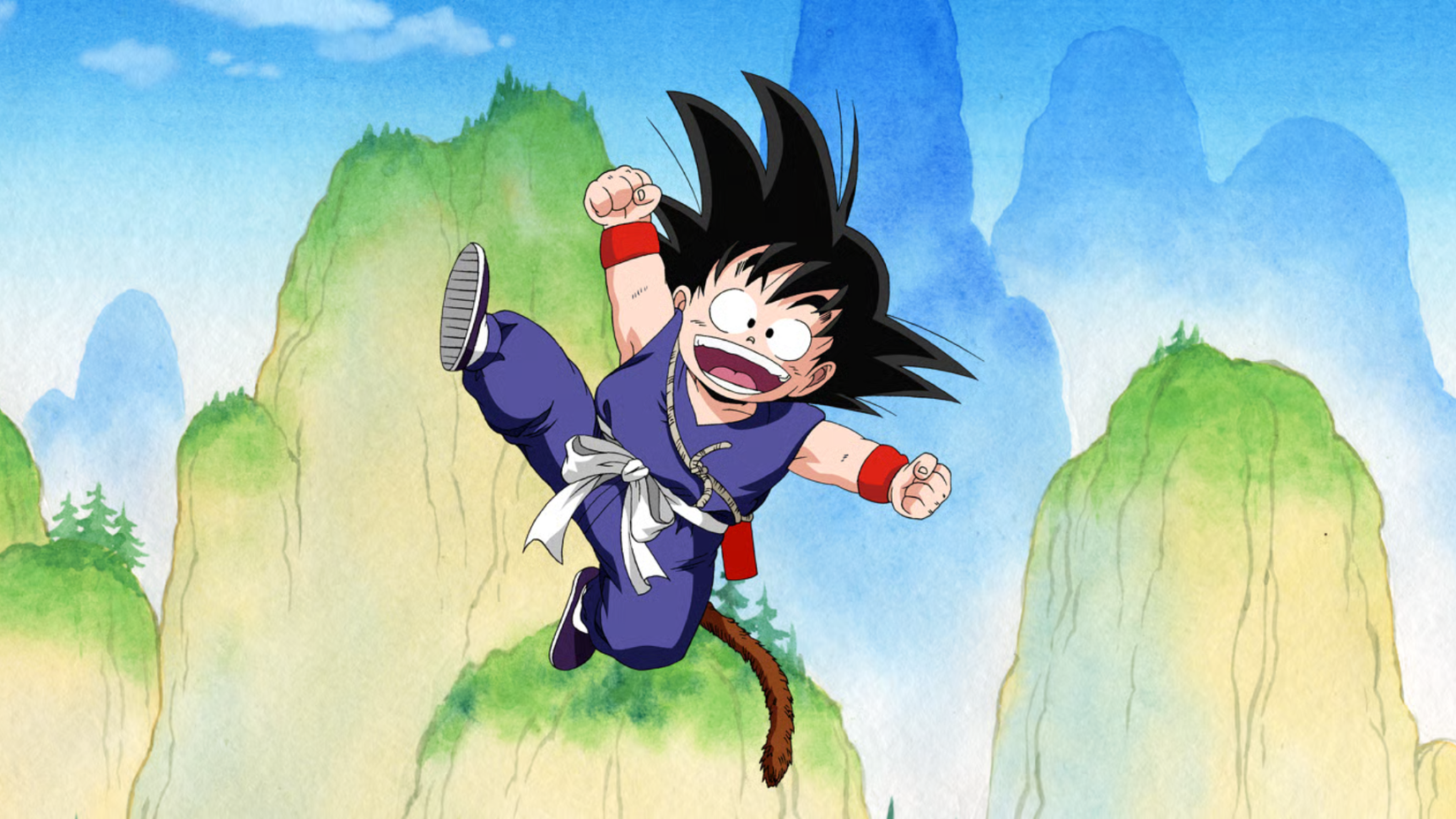 Kid Goku From The Original Dragon Ball