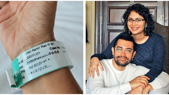 Kiran Rao's hospital wristband had the name 'Kiran Aamir Rao Khan' on it.
