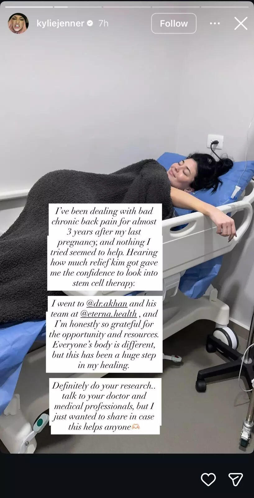 KJ stem cell therapy