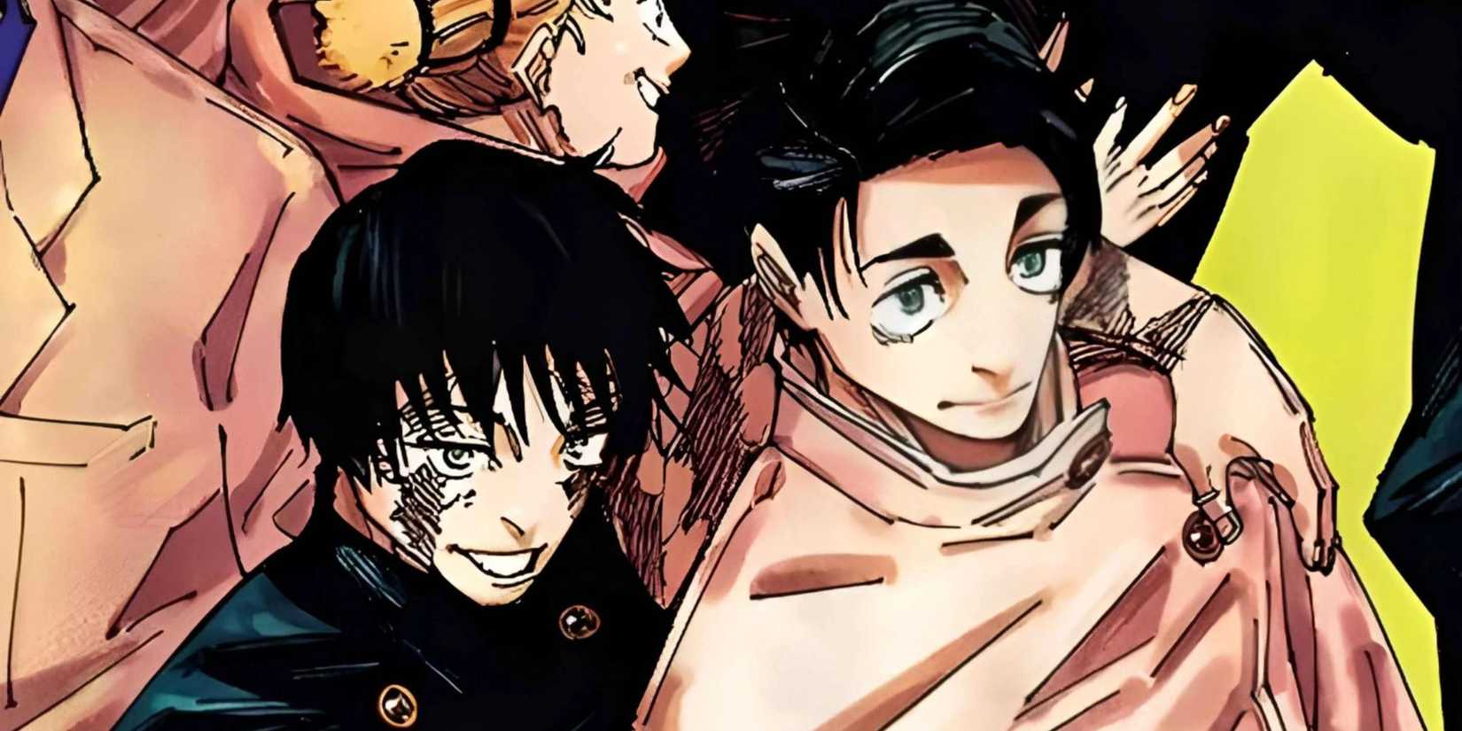 Maki and Yuta as seen in Jujutsu Kaisen