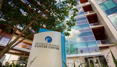 exterior shot of cancer center