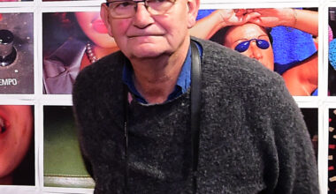 Le photographe Martin Parr lors de l