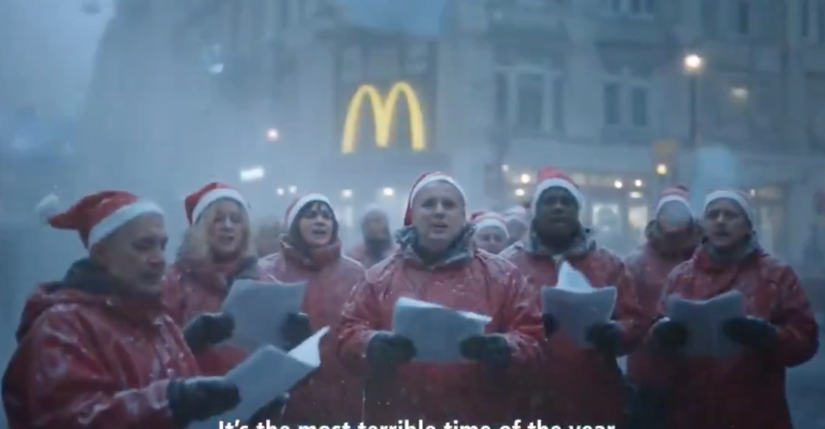 Somehow, this AI-generated McDonald’s ad about hating Christmas was a flop