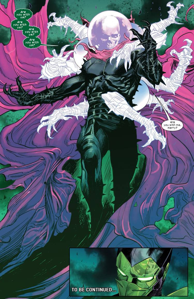 Merged Mysterios in Ultimate Spider-Man #22