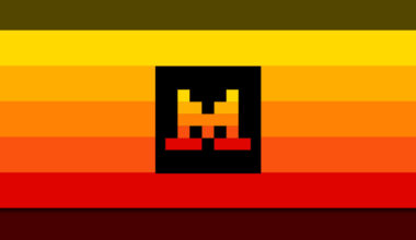 The Mistral logo on a red and yellow background.