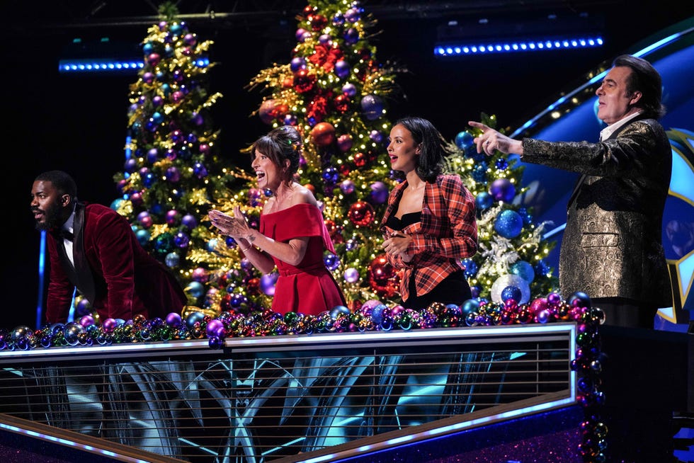 mo gilligan, davina mccall, maya jama, jonathan ross, the masked singer christmas special 2025