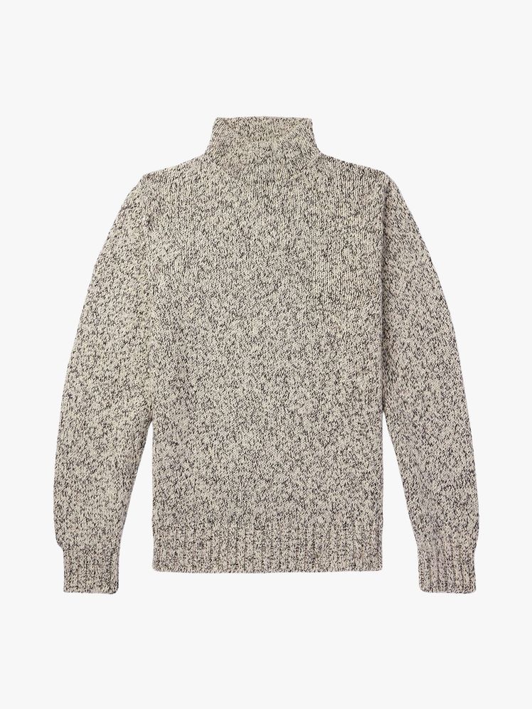 Image may contain: Clothing, Knitwear, Sweater, and Coat