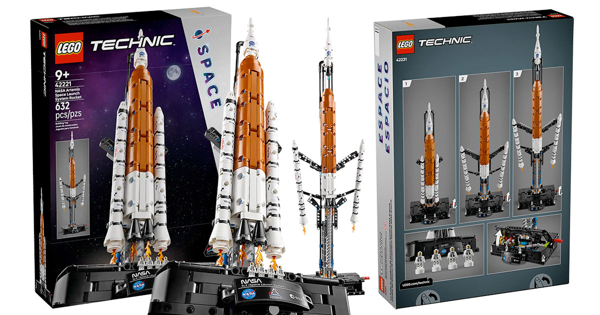 LEGO announces new NASA Artemis SLS rocket set to lift off (literally!) in 2026