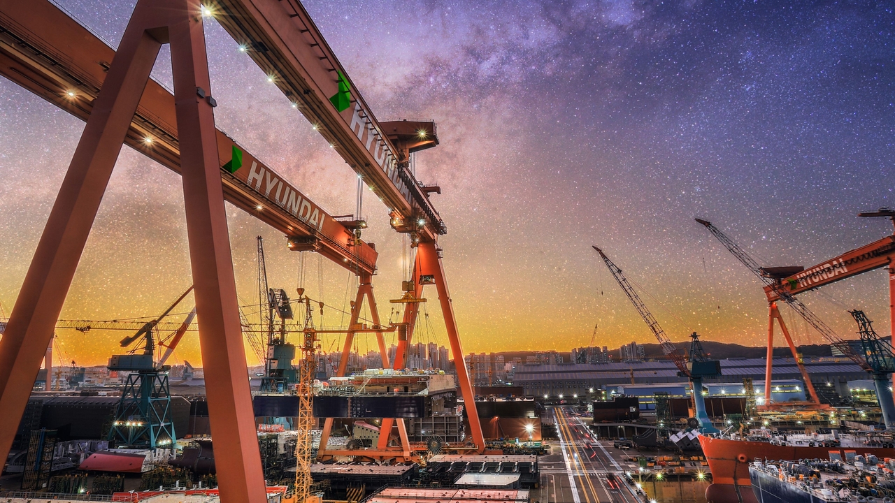 HD Hyundai Heavy Industries’ Ulsan shipyard (HD Hyundai Heavy Industries)