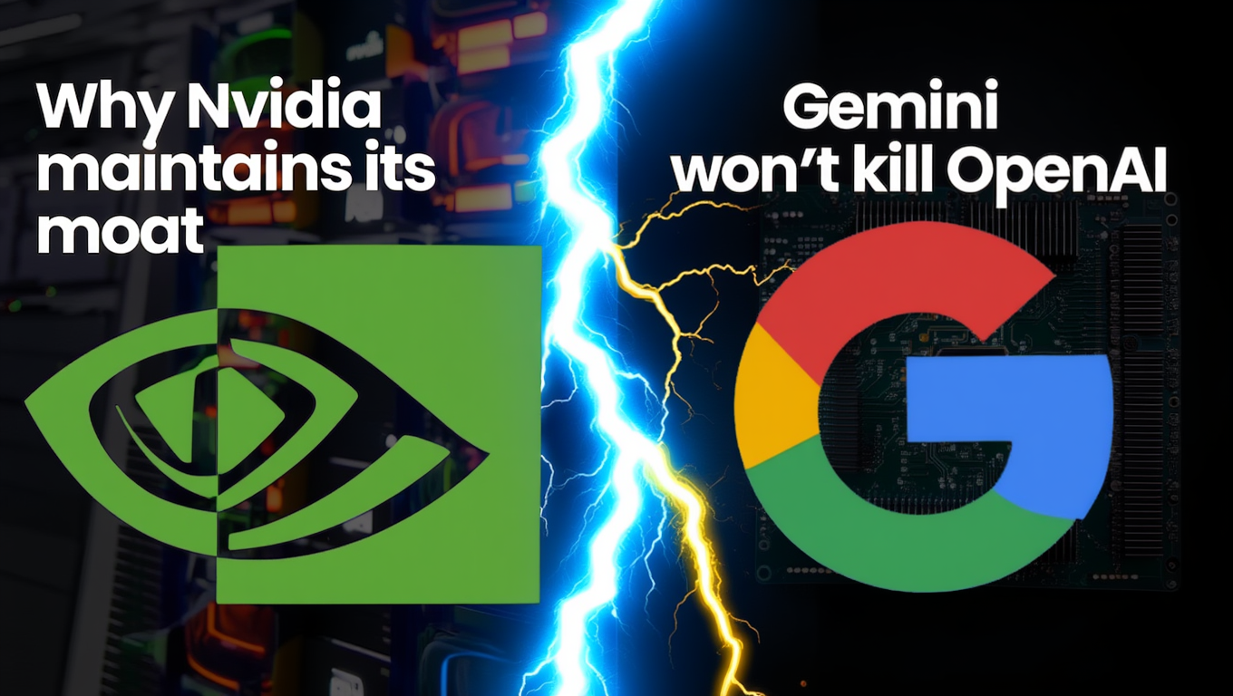 Why Nvidia maintains its moat and Gemini won’t kill OpenAI