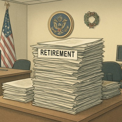 OPM’s retirement application pile remains large as the year draws to a close