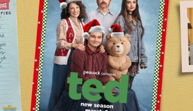 Breaking News - Peacock Releases Premiere Date and First Look Images for Season 2 of "Ted"