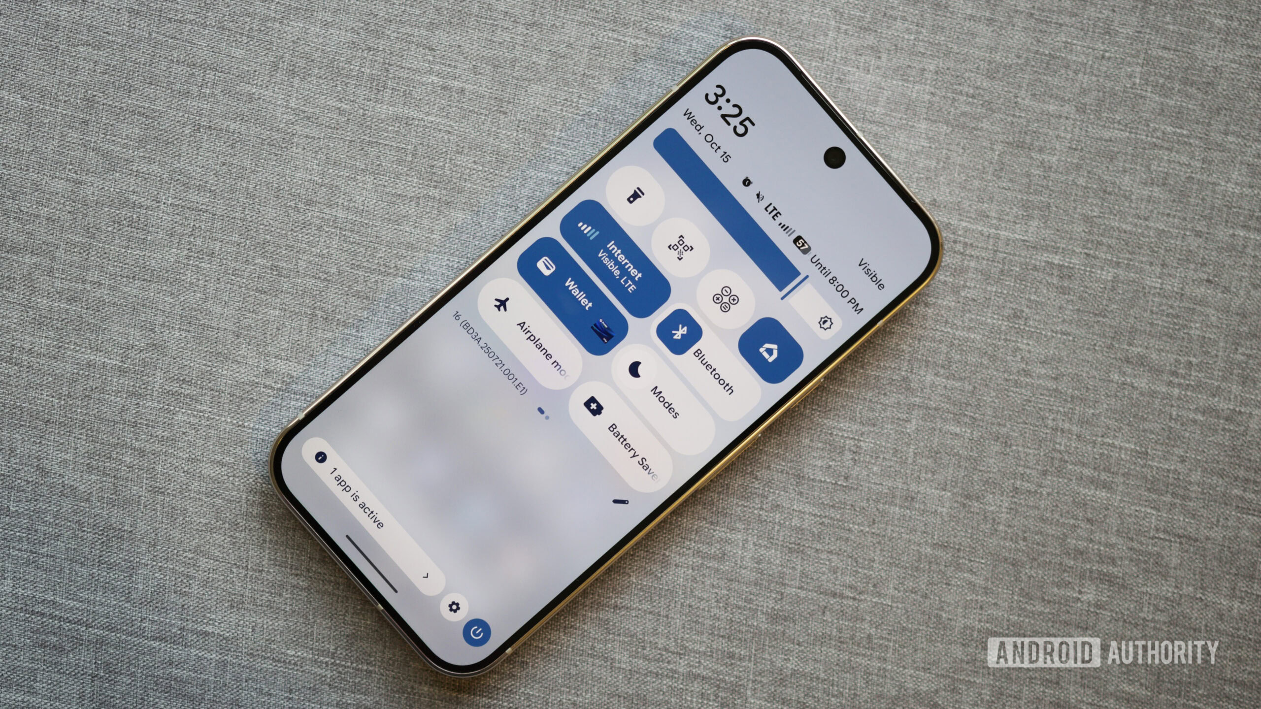 Quick Settings on the Pixel 10 Pro.
