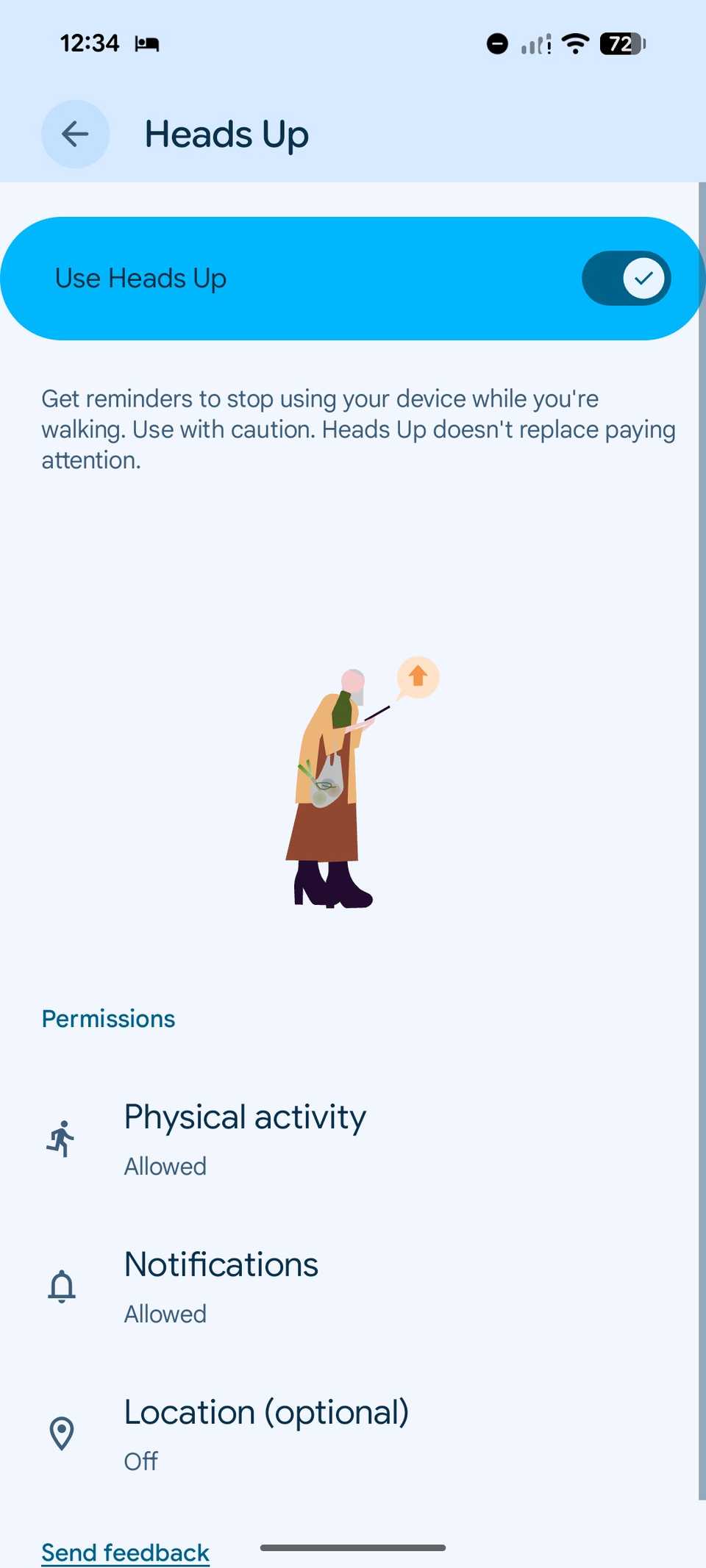 enable heads up in Pixel