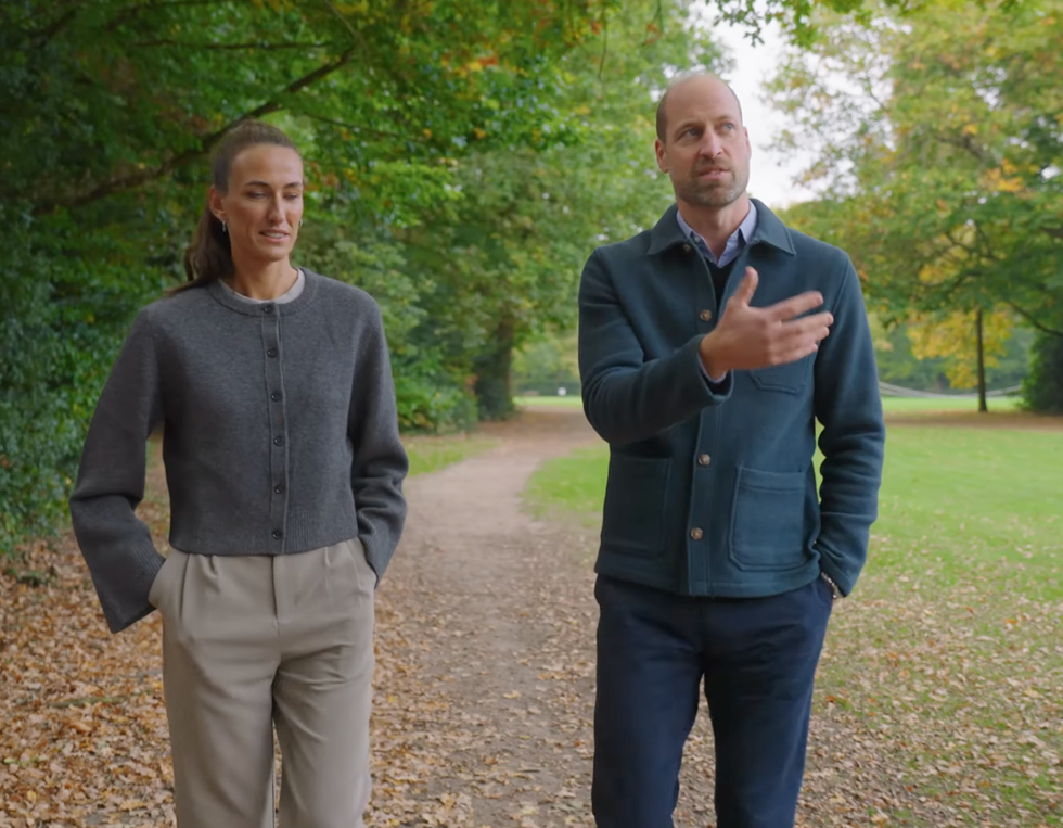 Prince William and Jill Scott