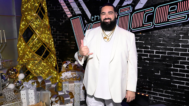 Ralph Edwards in the Season 28 finale of The Voice