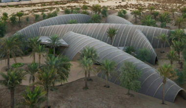 RCR arquitectes' house rises like a blooming structure in dubai