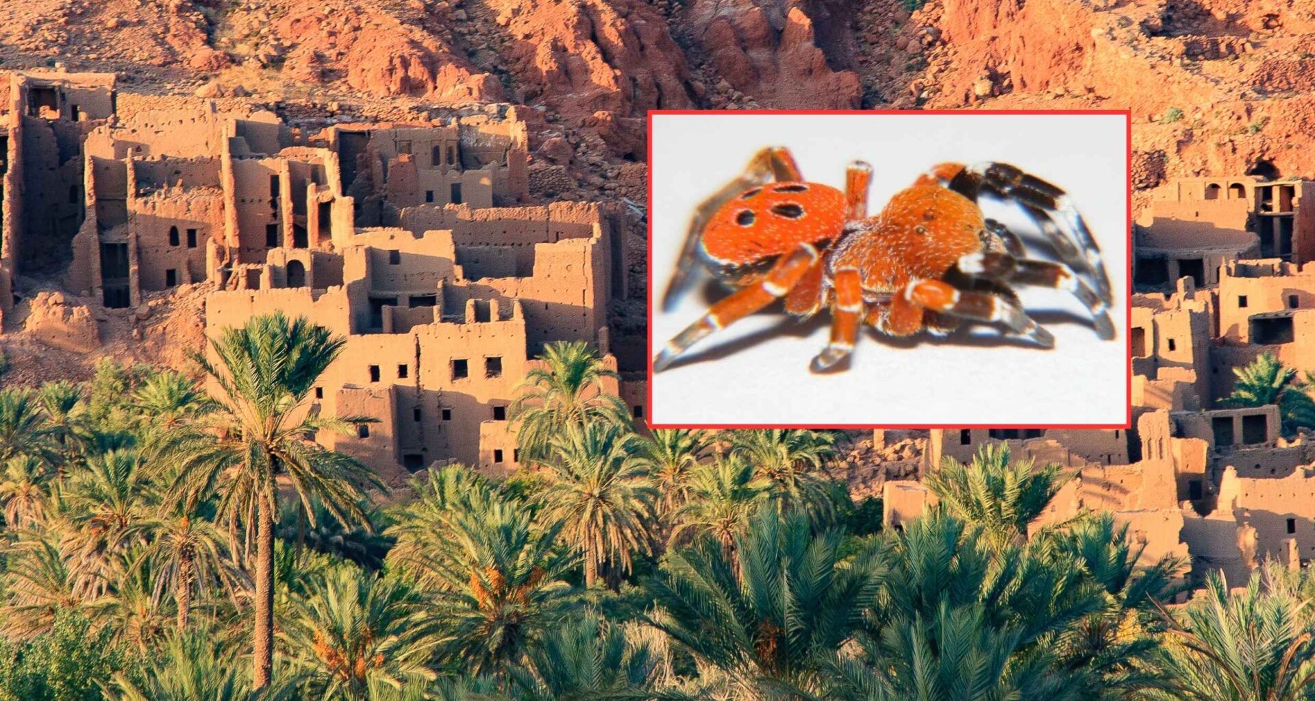 Brilliant red spider found in Morocco is a species new to science