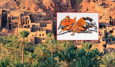 Brilliant red spider found in Morocco is a species new to science