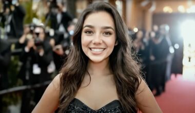 Screenshot of AI actor Tilly Norwood from AI-generated YouTube video from Particle6 TV