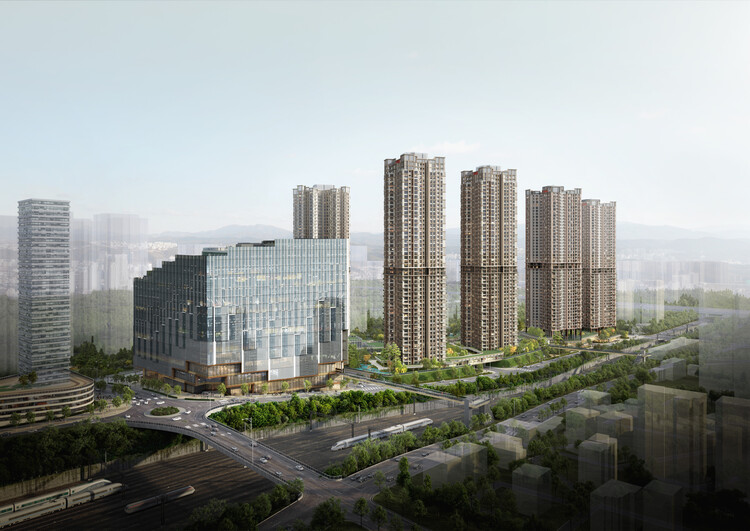UNS Designs a 10-Minute Walkable City Master Plan for Multigenerational Living in Seoul, South Korea - Image 1 of 11