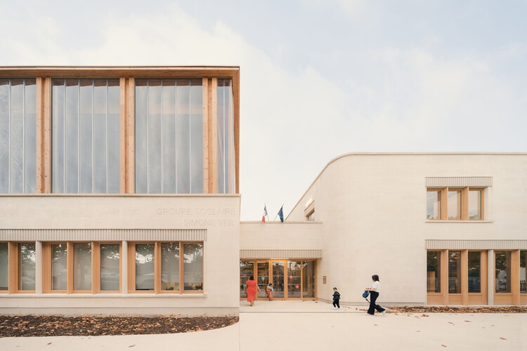 Simone Veil School Complex Tremblay-en-France / Gaetan Le Penhuel Architectes - Interior Photography