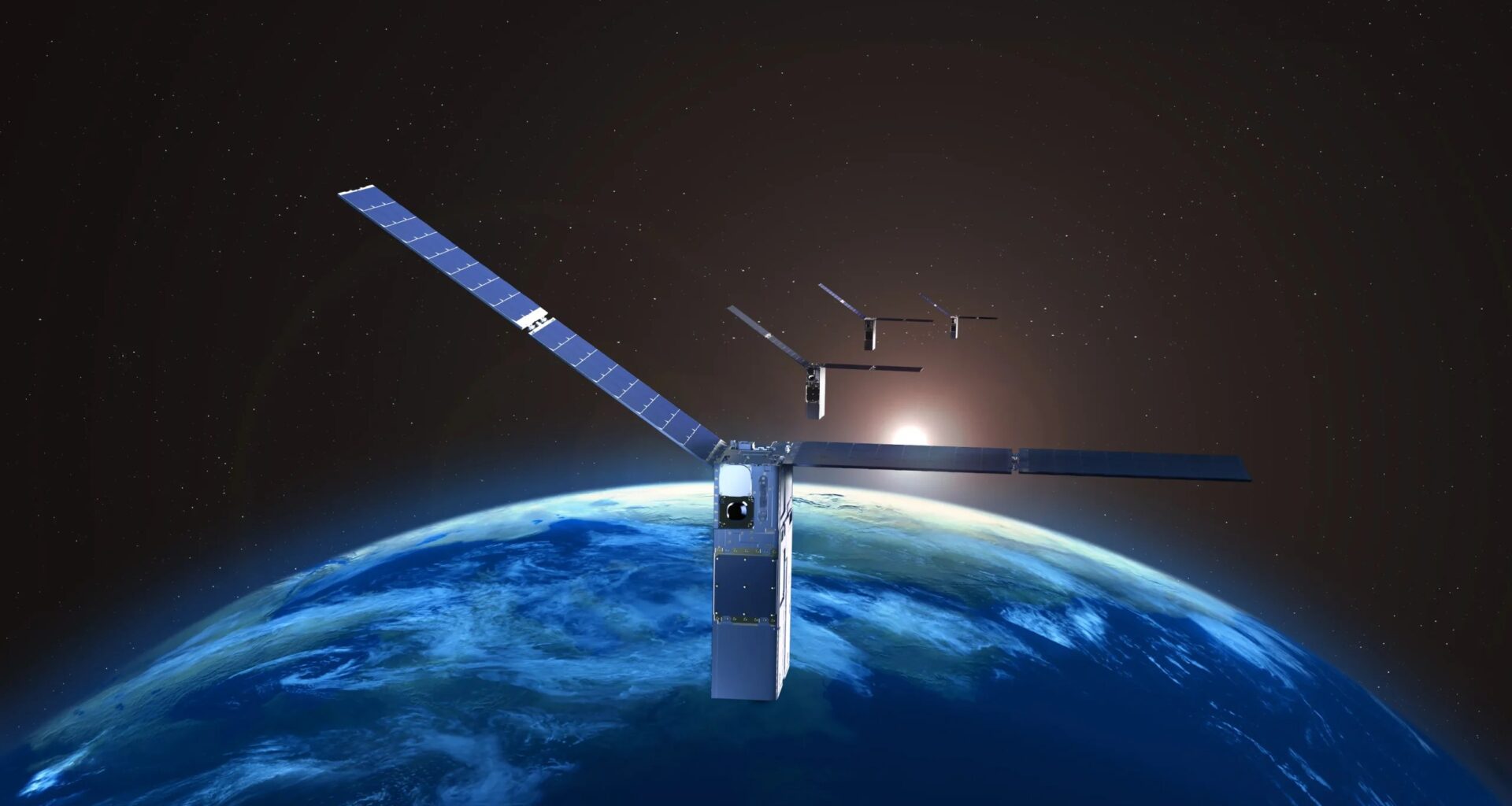 Making multiple breakthroughs in spacecraft swarms