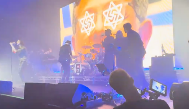 Scottish band Primal Scream draws backlash over concert backdrop of Israeli officials with swastika-eyes – The Forward