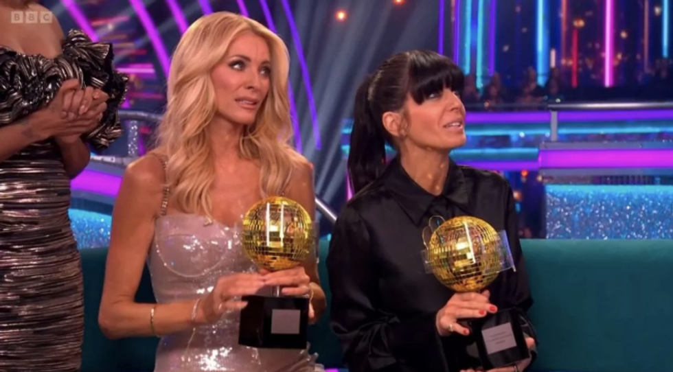 Tess Daly and Claudia Winkleman