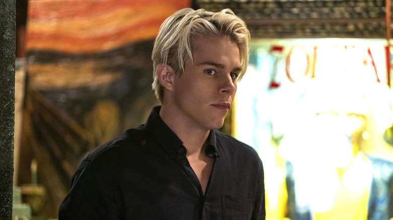 Jake Manley's Jack Morton looking ahead in The Order