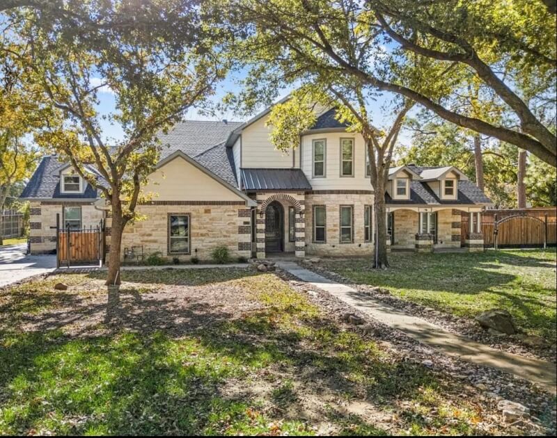 A Redditor shared their McMansion ranch renovation's glowing before-and-after photos, and faced backlash for how unnecessary the changes were.