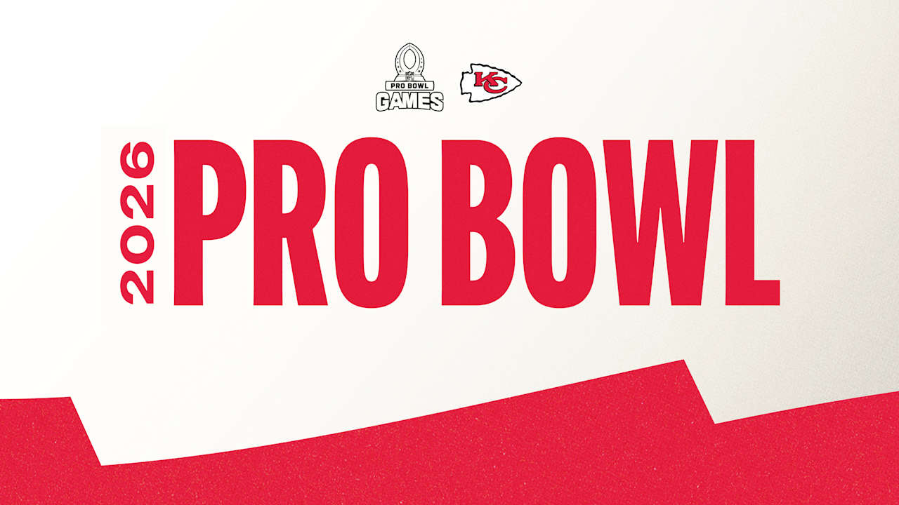 Four Chiefs Named to the 2026 Pro Bowl Games