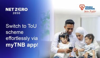 TNB Now Lets You Switch To Its ToU Scheme Via myTNB App