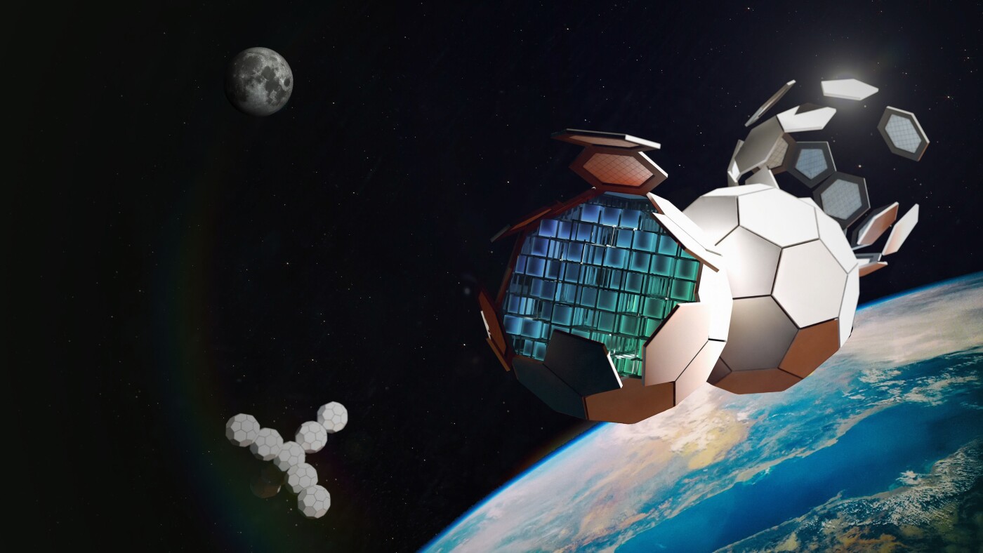 Could architecture in space make a greener Earth? : Short Wave : NPR